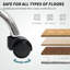 Fauteuil de bureau à 6 points de massage, chaise de bureau avec télécommande, noir-1360098095