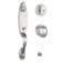 Handleset with Single Cylinder Deadbolt and Door and Rosette