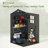 Plastic Storage Shed with Floor, Resin Shed with Window and Lockable Door-97796520-101319717