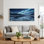 Northern Lights, reproduction d'art sur toile, ensemble de 1