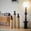 Ensemble de 3 vases de plancher en métal