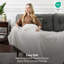 Couverture pour lit double très long CBCHome Cozy Chenille Sherpa-122589776-122589766