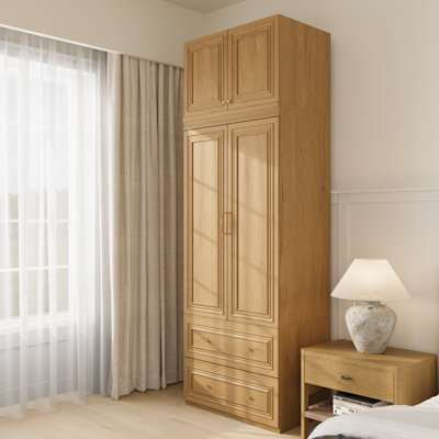 94" 2-Door Armoire with 2 Drawers