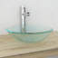 Latitude Run Argent 420mm L x 420mm W Glass Circular Sink-41236966