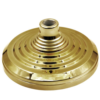 Floor Stand Base for Indoor Flagpoles, Compatible with 1.3 Inch, 1.1 Inch and 0.9 Inch Diameter Flag Pole - Gold
