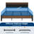 Upholstered Bed Frame with Charging Station and Storage Headboard-204282728-204282731