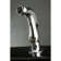 Kingston Brass Concord Single-Handle 2-Hole Deck Mount Kitchen Faucet with Side Sprayer