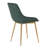Aayana Dining Accent Chair in Velvet with Metal Legs-1340644059-1340819484