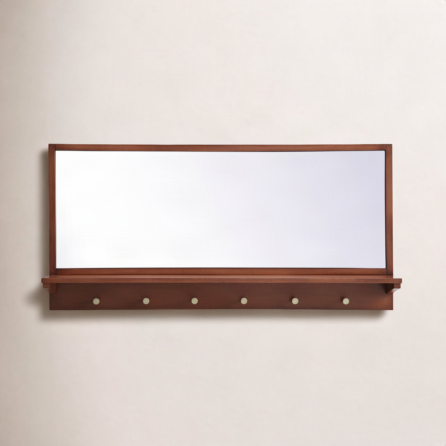 Adreanna Accent Mirror, Pecan, 21" x 28"