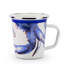 Blue Crab Enamelware Latte Mug