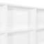 Lit double en bois avec lit gigogne et tablette pour lit scintillant blanc-885704433