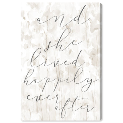 " Typography And Quotes Happily Inspirational Quotes And Sayings "