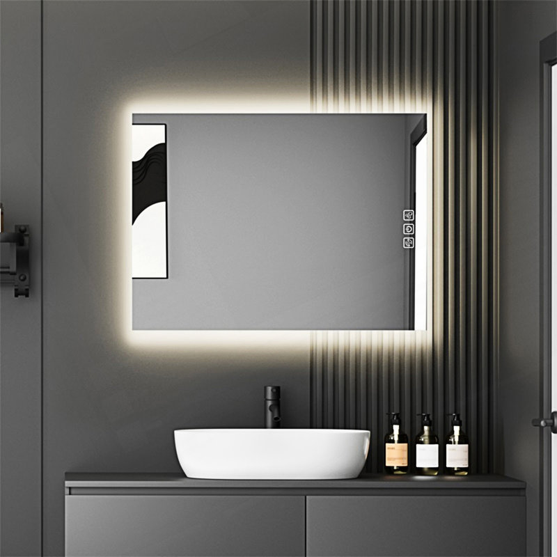 Miroir de salle de bain Led, 24,05 po x 32,05 po