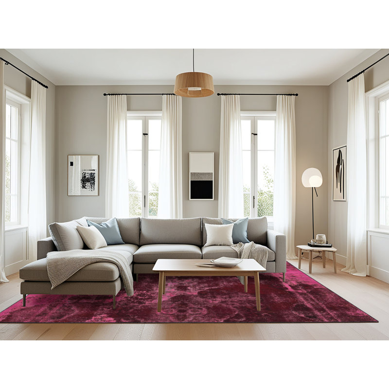 Abstract Indoor Rug, Rectangle 8' x 10'