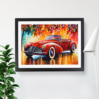 Painted Classic Car Vol.2 - Framed Print
