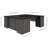 Ocke U-Shaped Executive Desk with Power Outlet-192571402