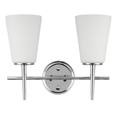 Erlandson 2 Light Dimmable Vanity Light