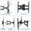 Aitlin Symple Stuff Multi-Screen Wall Mount