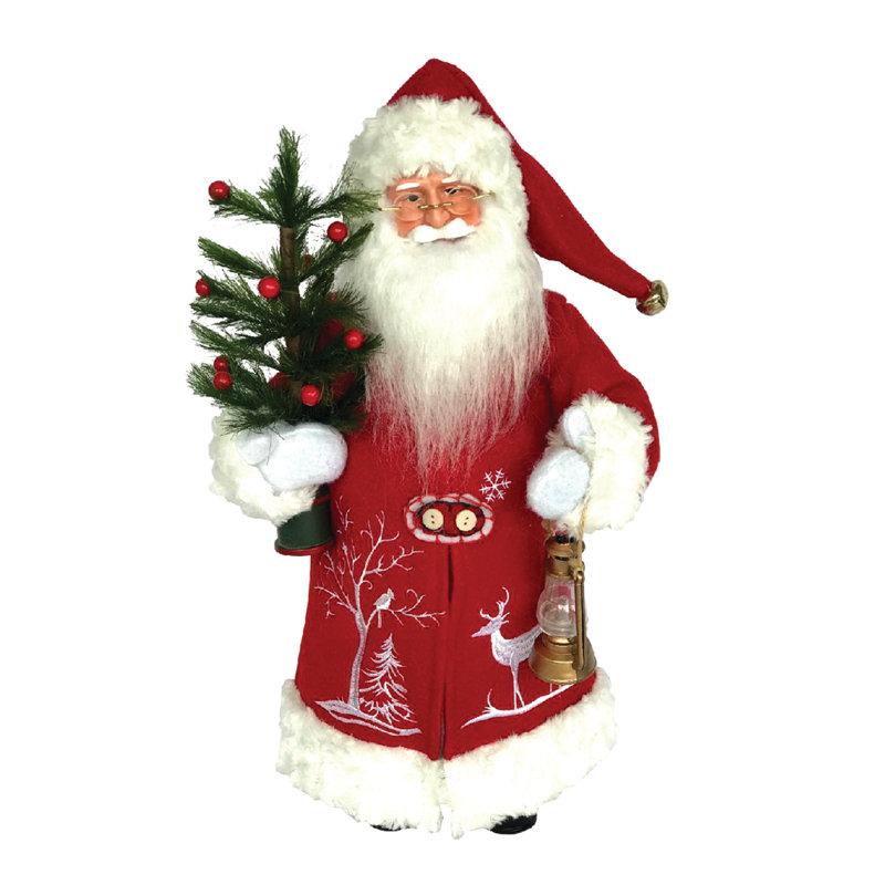 Silhouette d'hiver Claus