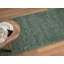 Lush shaggy carpet in  green-341375757