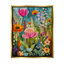 Peinture florale fantaisiste sur bois-93925804-93925808