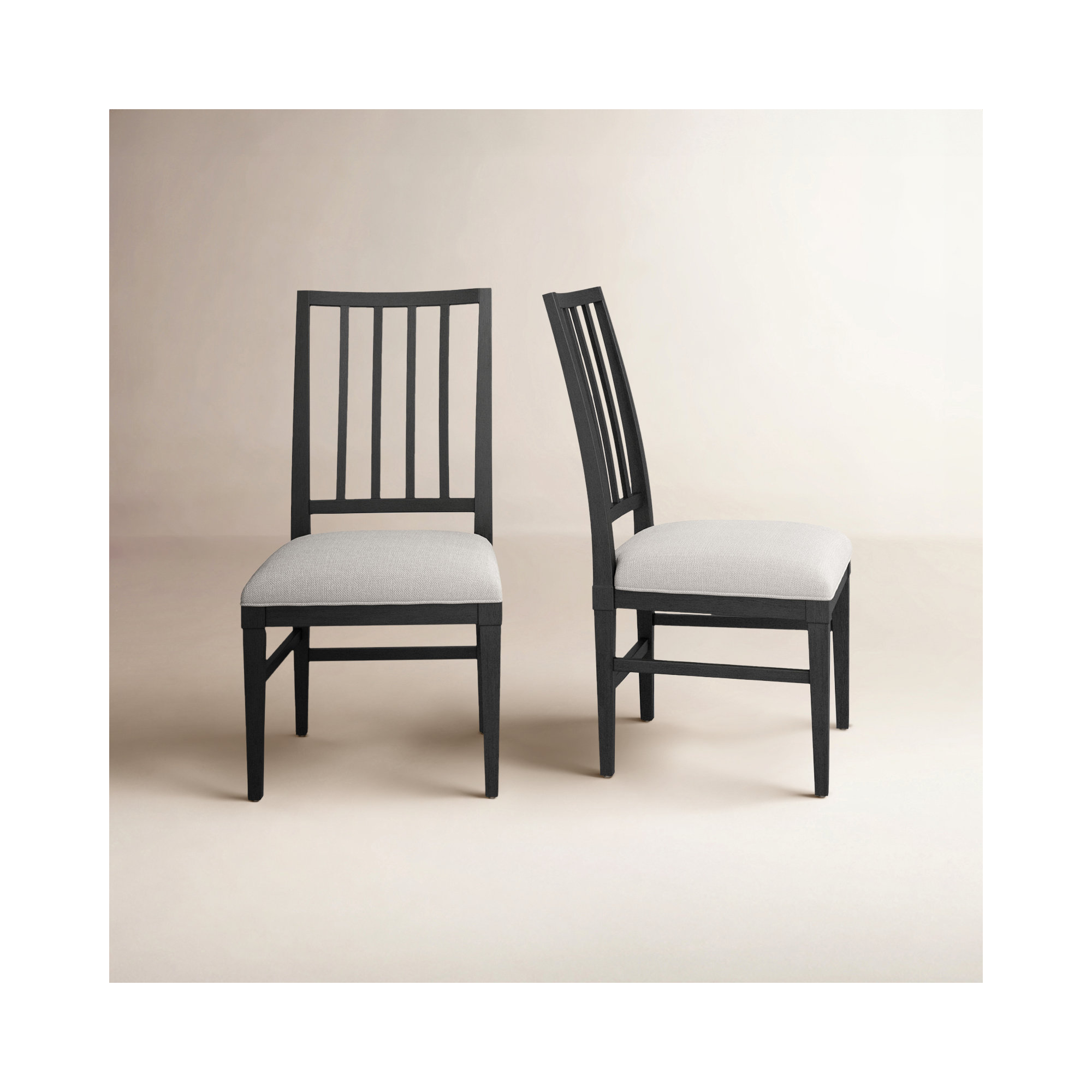 Nadine Side Chair, Black