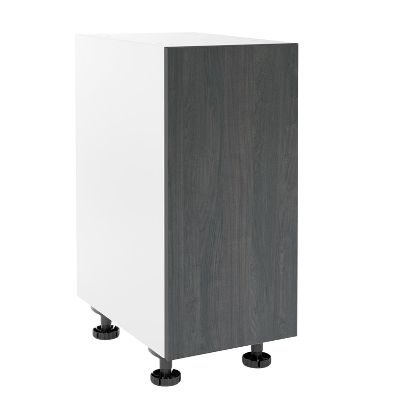 Armoire de cuisine à assemblage rapide de style moderne, marine et gris nordique, Marine carbone