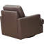 Chaise pivotante en cuir Waldwick-1086518043