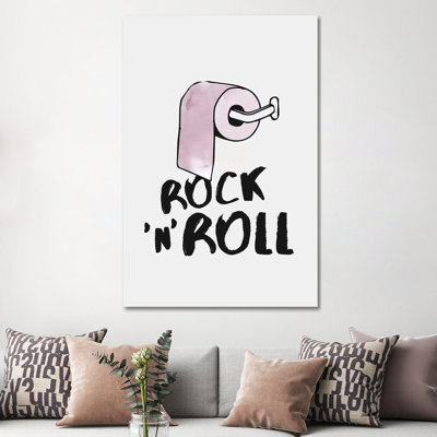 Rock'N'Roll by Amy & Kurt Berlin - Wrapped Canvas Print