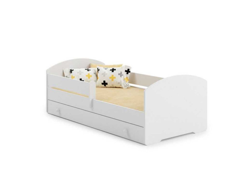 Standard Bed Frame with Storage Included, Cot Bed / Toddler (70 x 140cm)