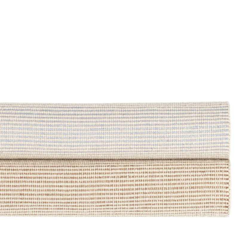 Haverhill Natural Handwoven Cotton Rug, Rectangle 10' x 14', Natural
