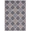 Tapis décoratif gris à motif géométrique Touffeté Coleen-1170380265