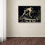 «A Stag At Sharkeys», reproduction sur toile tendue-22561259