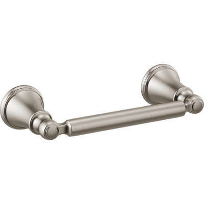 Woodhurst Wall Mount Pivot Arm Toilet Paper Holder Bath Hardware Accessory