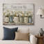 «Enjoy Every Day Daisy Mason Jar», œuvre d'art inspirante, images de salon, impression sur toile encadrée-134328312-134328308
