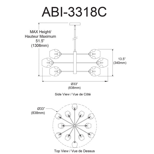 Dimensions du produit