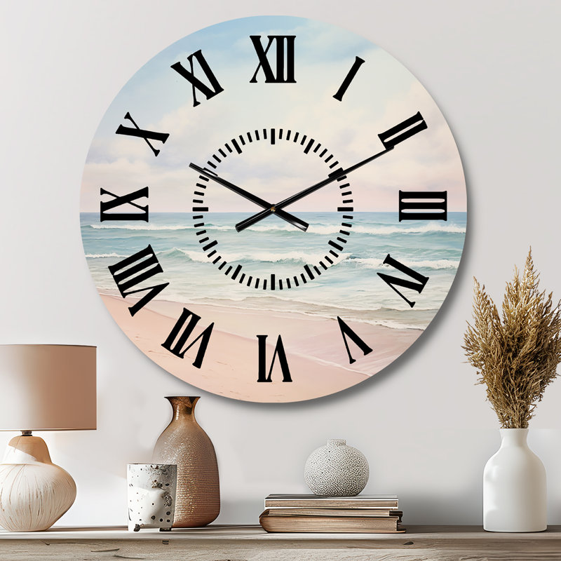 Horloge murale Ocean Tranquility, Médium