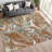 Machine Washable Indoor/Outdoor Jourdan ACN2395 Abstract Rug-1963284383