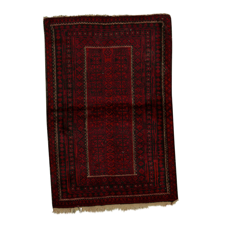 Afghan Wool Southwestern Area Rug