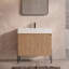Meuble-lavabo Yordana de 36 po de largeur Ebern Designs-185887292-185887293