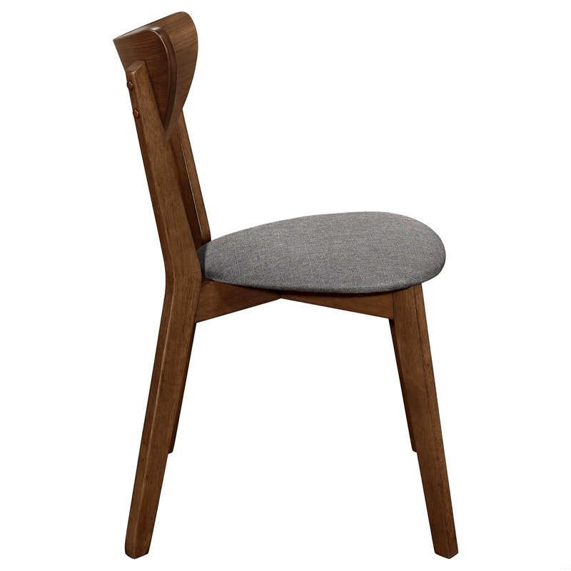 Chaise de salle à manger rembourrée (ensemble de 2)
