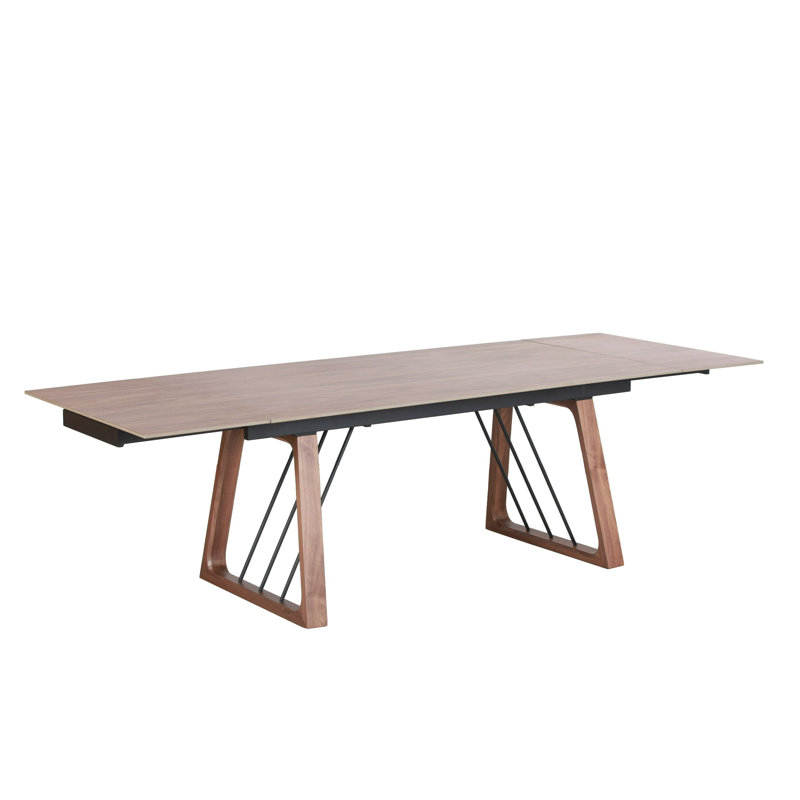 Jeanie - Table de salle à manger extensible Mid-Century
