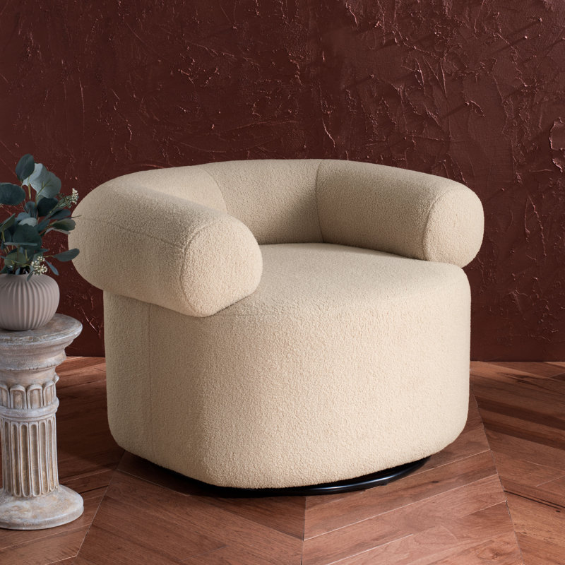 Sadie 36,6 po de large capitonné, 100 % polyester SABLE