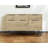 47" Natural Four Drawer Double Dresser