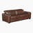 Gainey 90" Modern & Contemporary Top Grain Leather Power Reclining Loveseat with Integrated USB-A & C Charging Ports and Comfortable Foam & Pocket Coils, Wood & Metal Frame