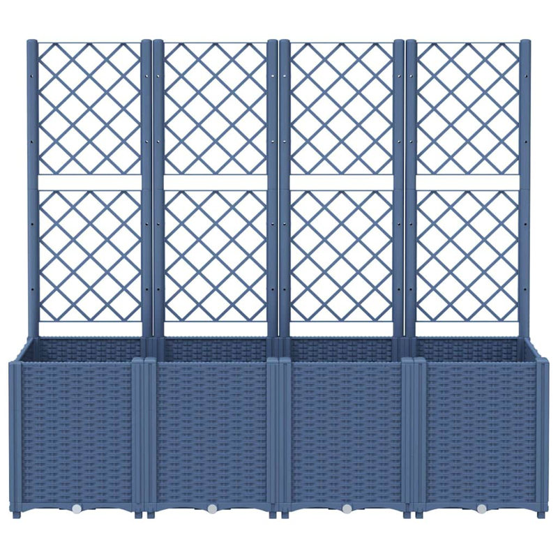 Naglis Planter Box, Blue Grey