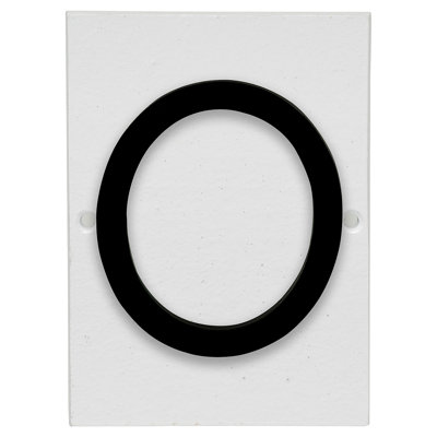 Plaque murale rectangulaire