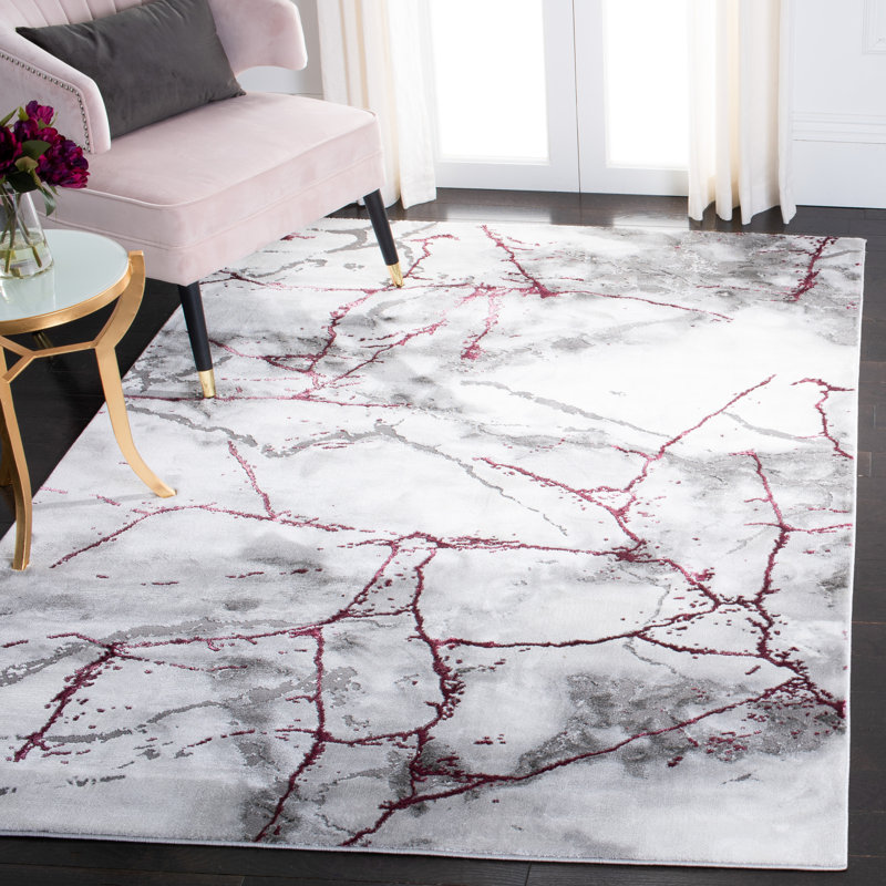 Ahanu Abstract Area Rug, Rectangle 160 x 229 cm