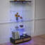 Vitrine moderne en verre avec grands tiroirs-228571910