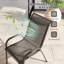 Ensemble de 2 chaises de jardin d'extérieur empilables-968999200